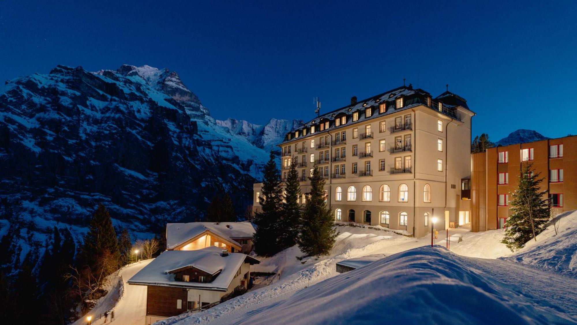 Hotel Muerren Palace エクステリア 写真